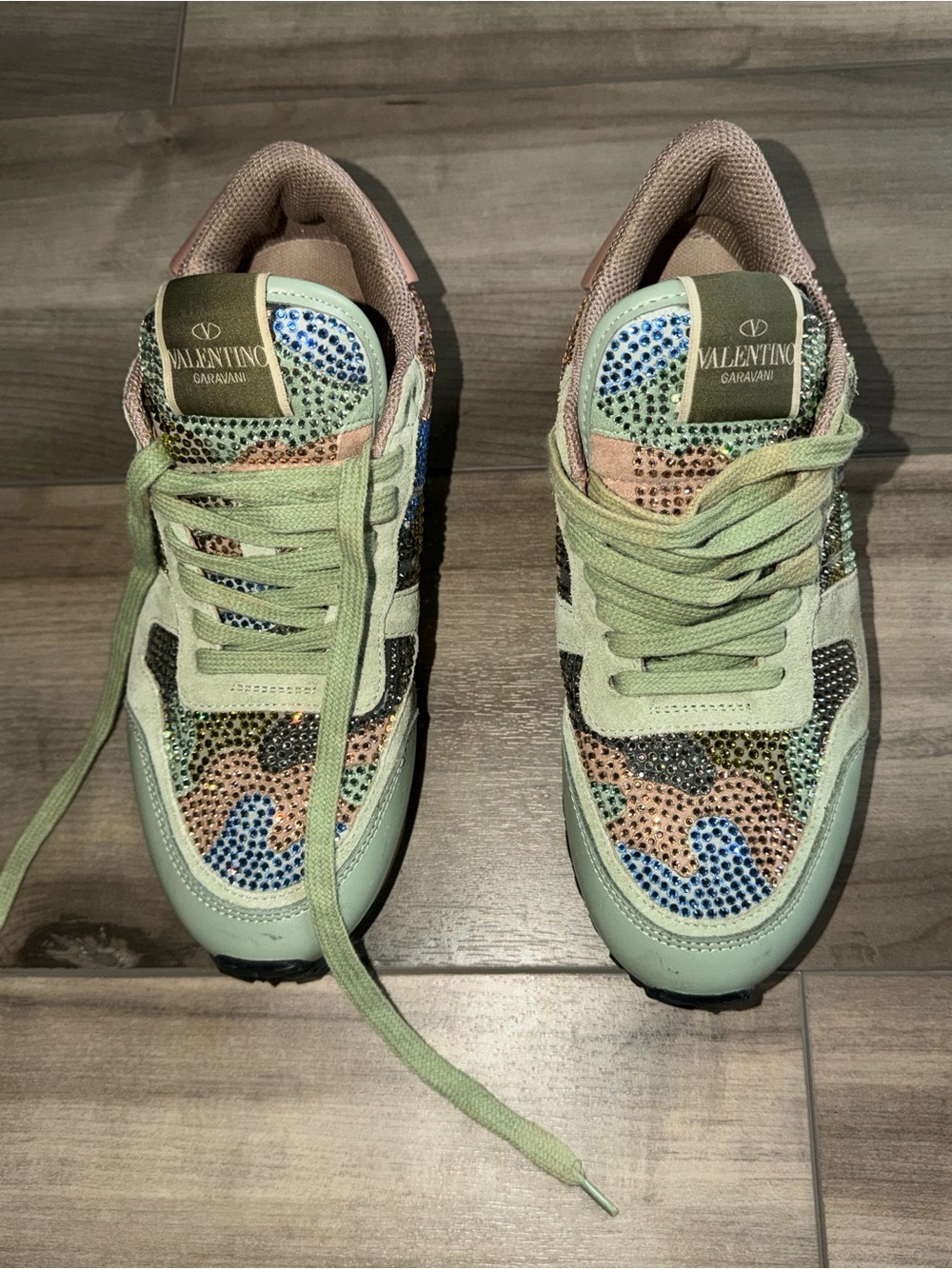 Authentic Swarovski Rock Runner Valentino’s